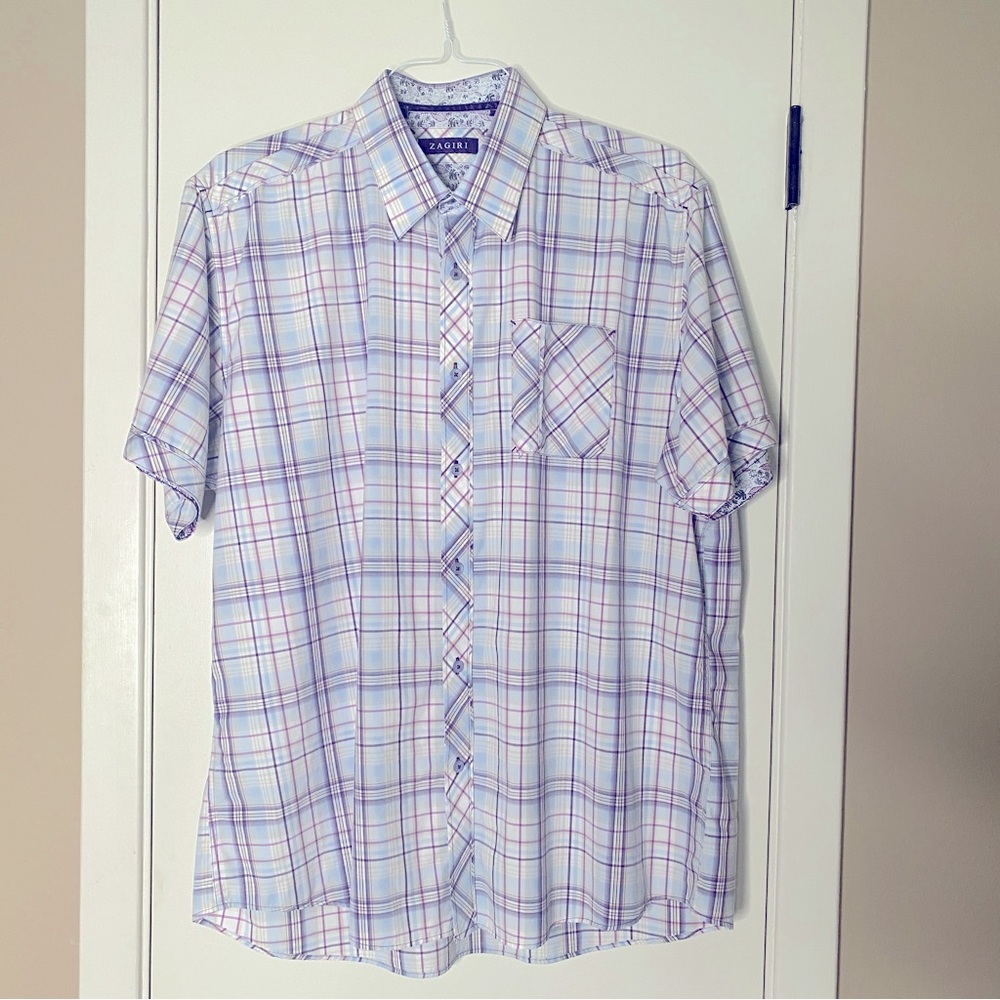 Men’s XXL Zagiri Short Sleeve Button Down shirt